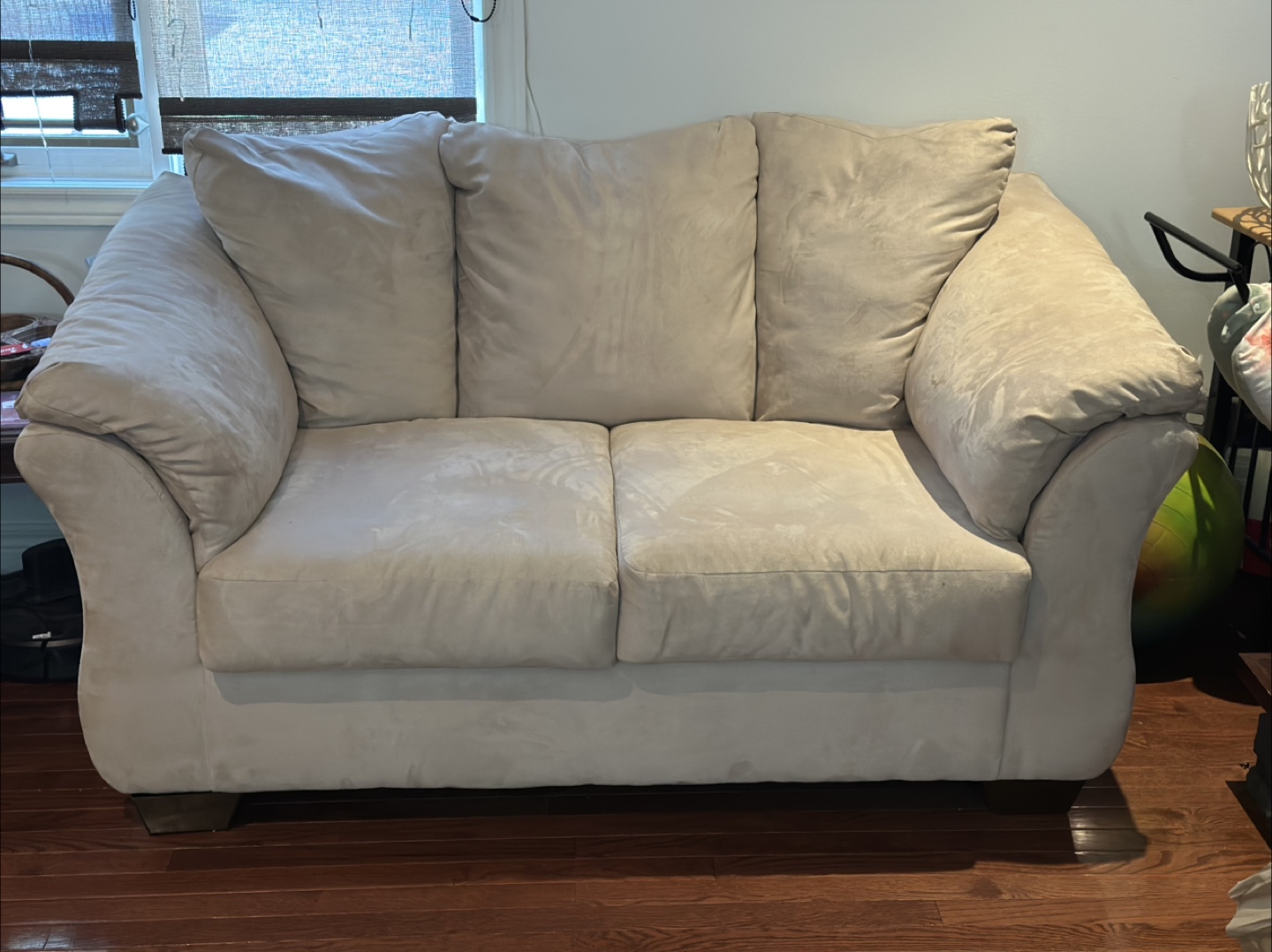 Beige Sofa and Loveseat Set - photo 2