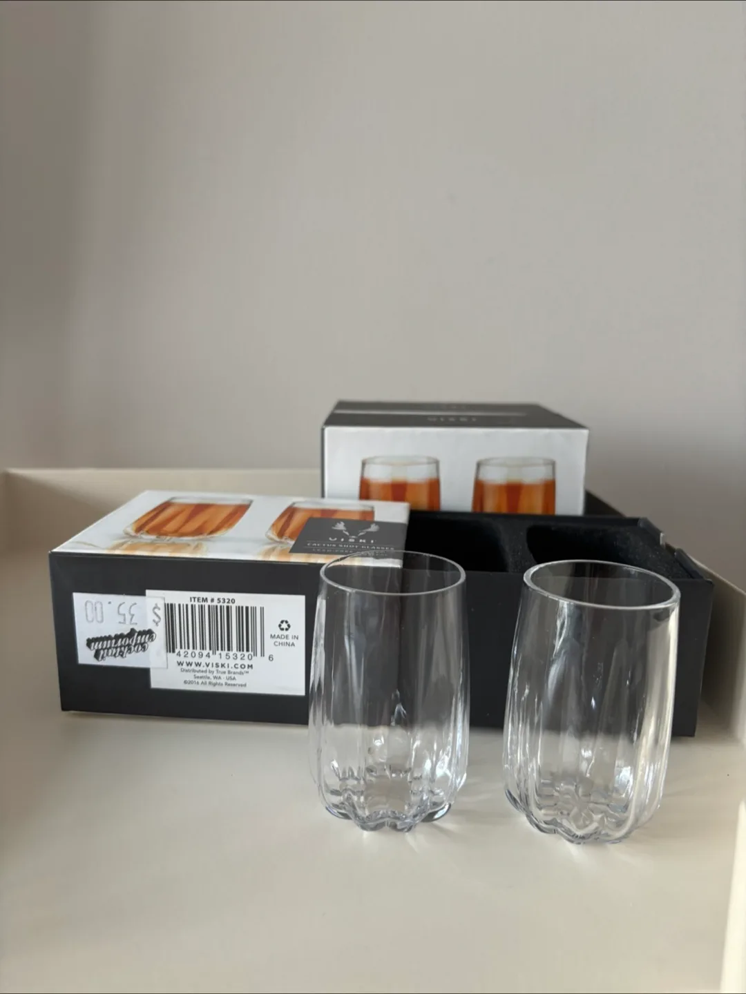 New VISKI Cactus Shot Glasses - Set of 2 (3 available) thumbnail