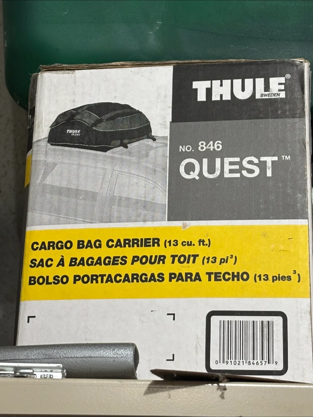 Thule Quest 846 Cargo Bag Carrier (13 cu ft) thumbnail