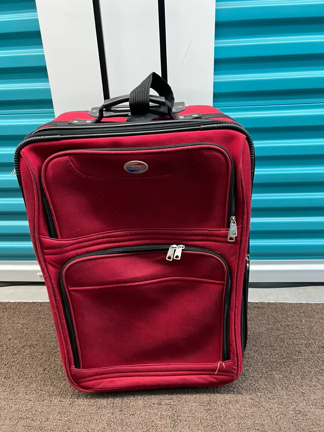 ❤️American Tourister Red Suitcase image indicator(2)