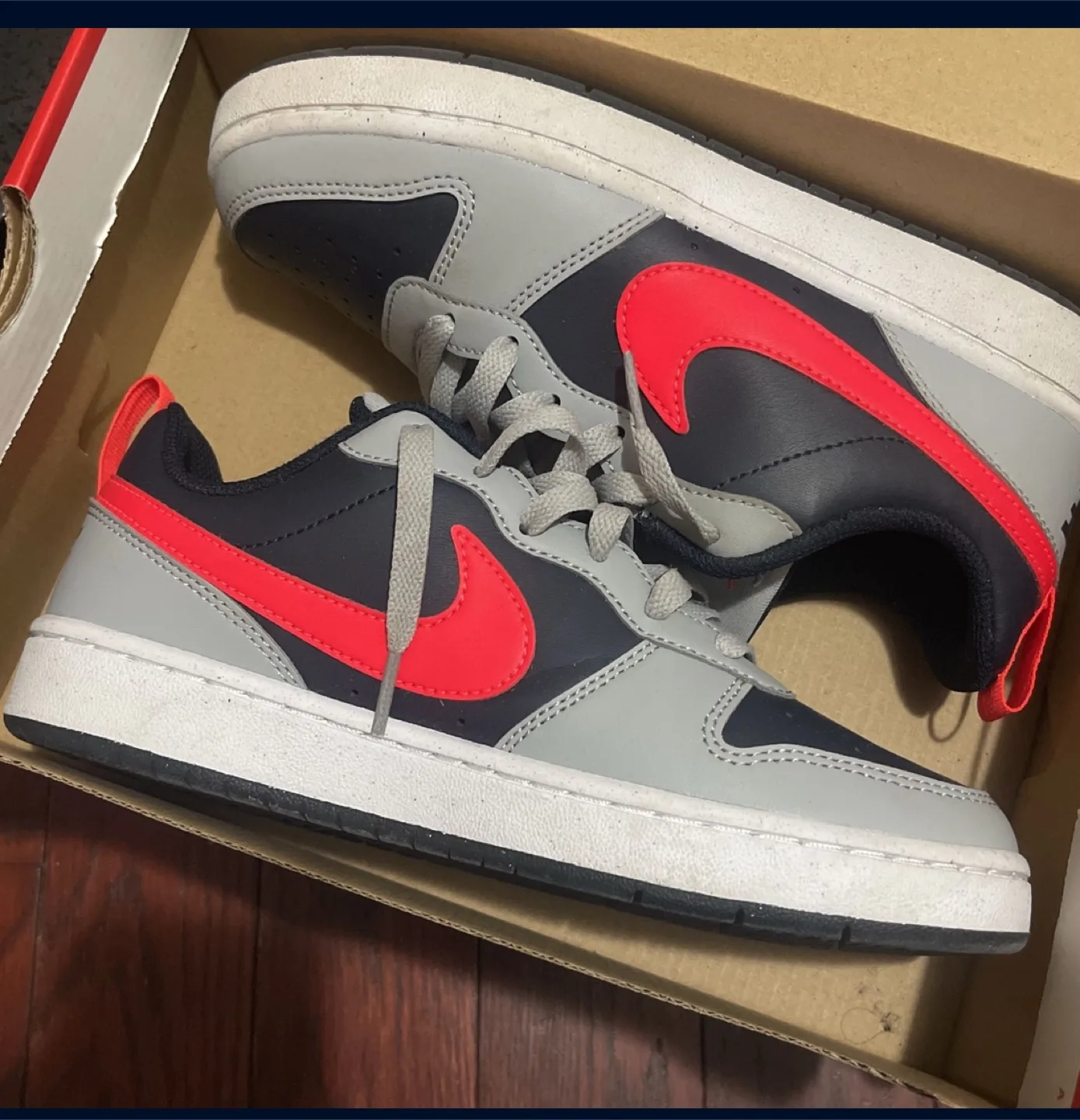 Nike Court Borough Low Recraft Sneakers - Size 6y image indicator(2)