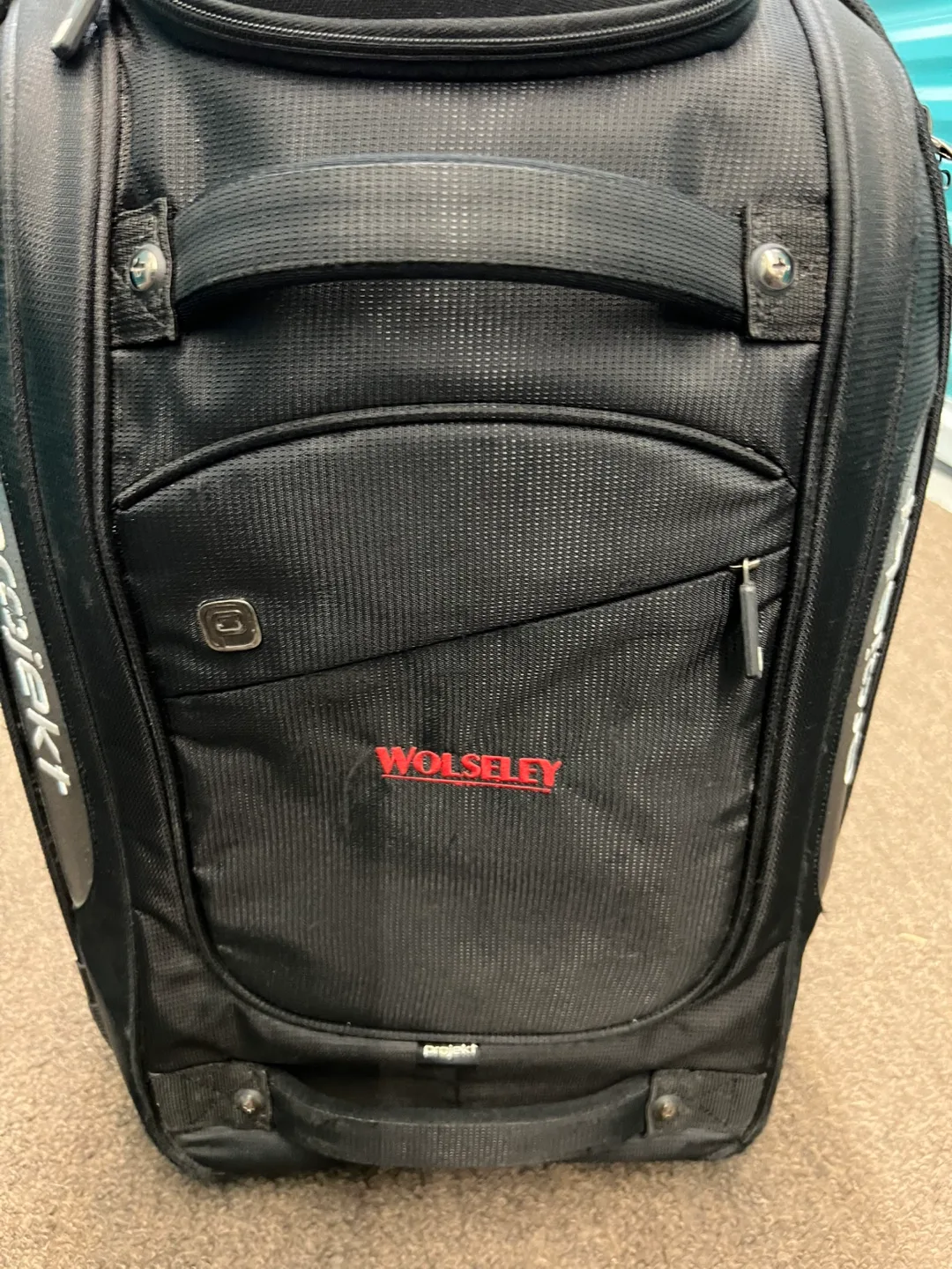 Wolseley Projeckt Rolling  Carry on Bag - Black image indicator(2)