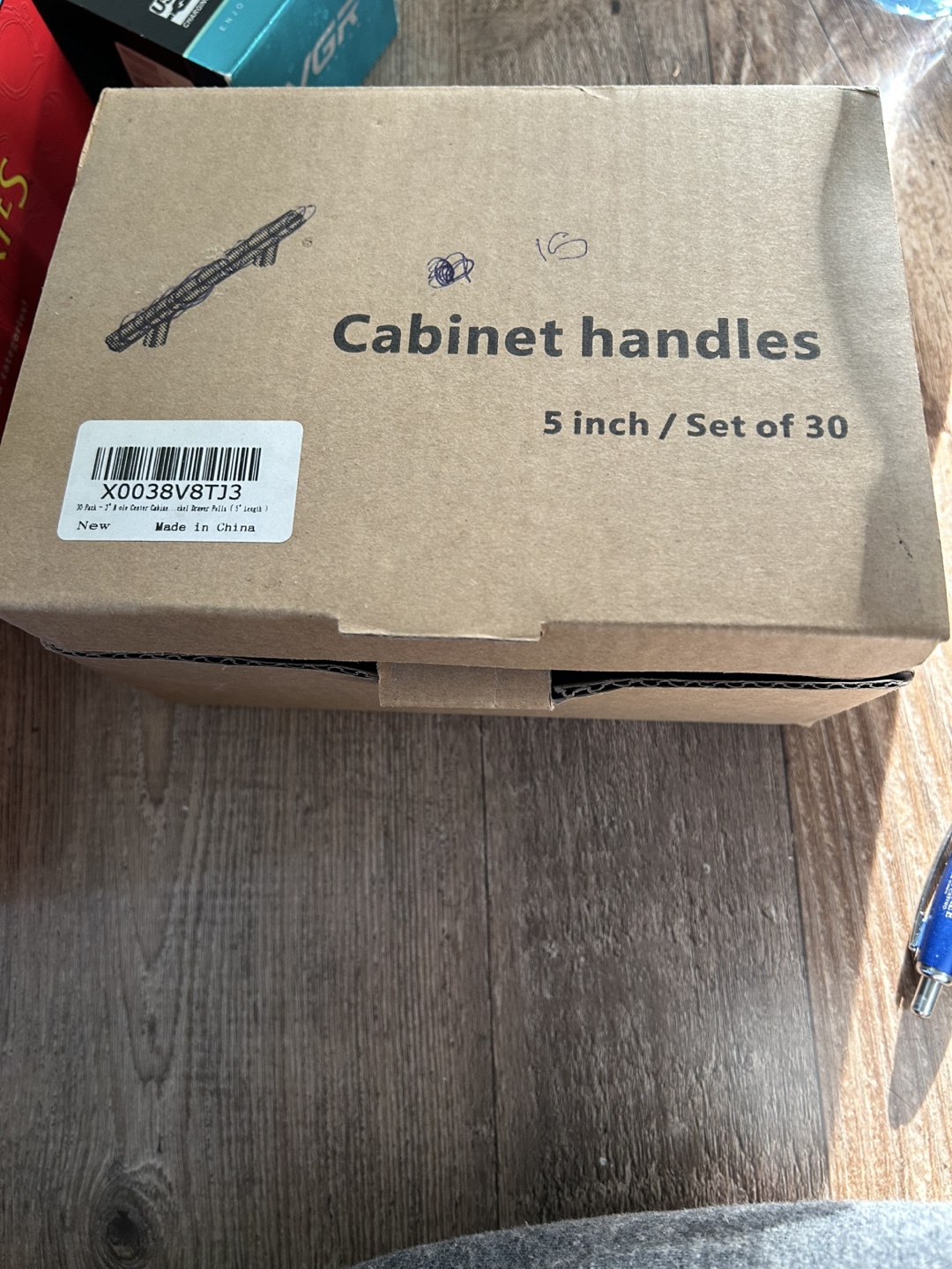 Cabinet Handles 5 inch - Set of 15