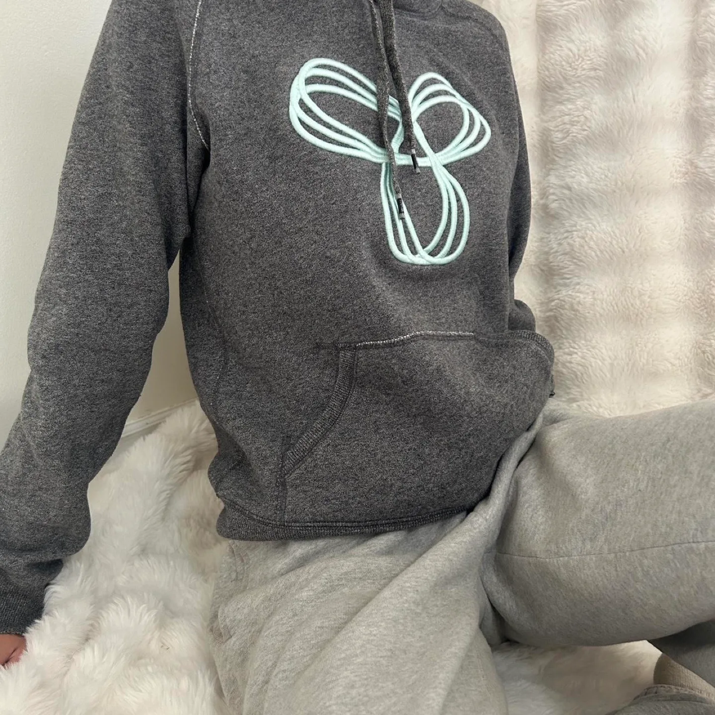 TNA Sweatshirt Hoodie Grey thumbnail