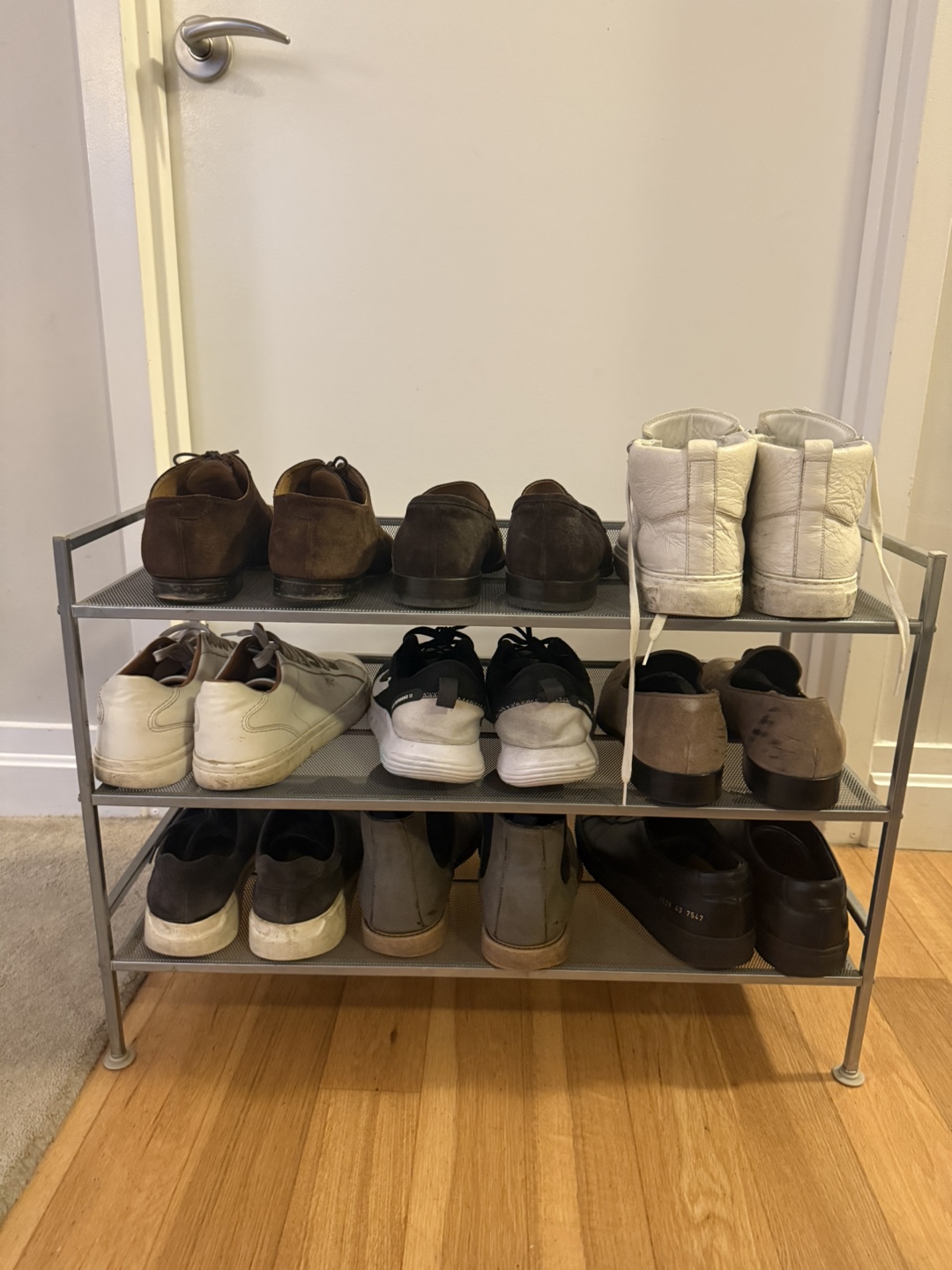Metal 3-Tier Shoe Rack