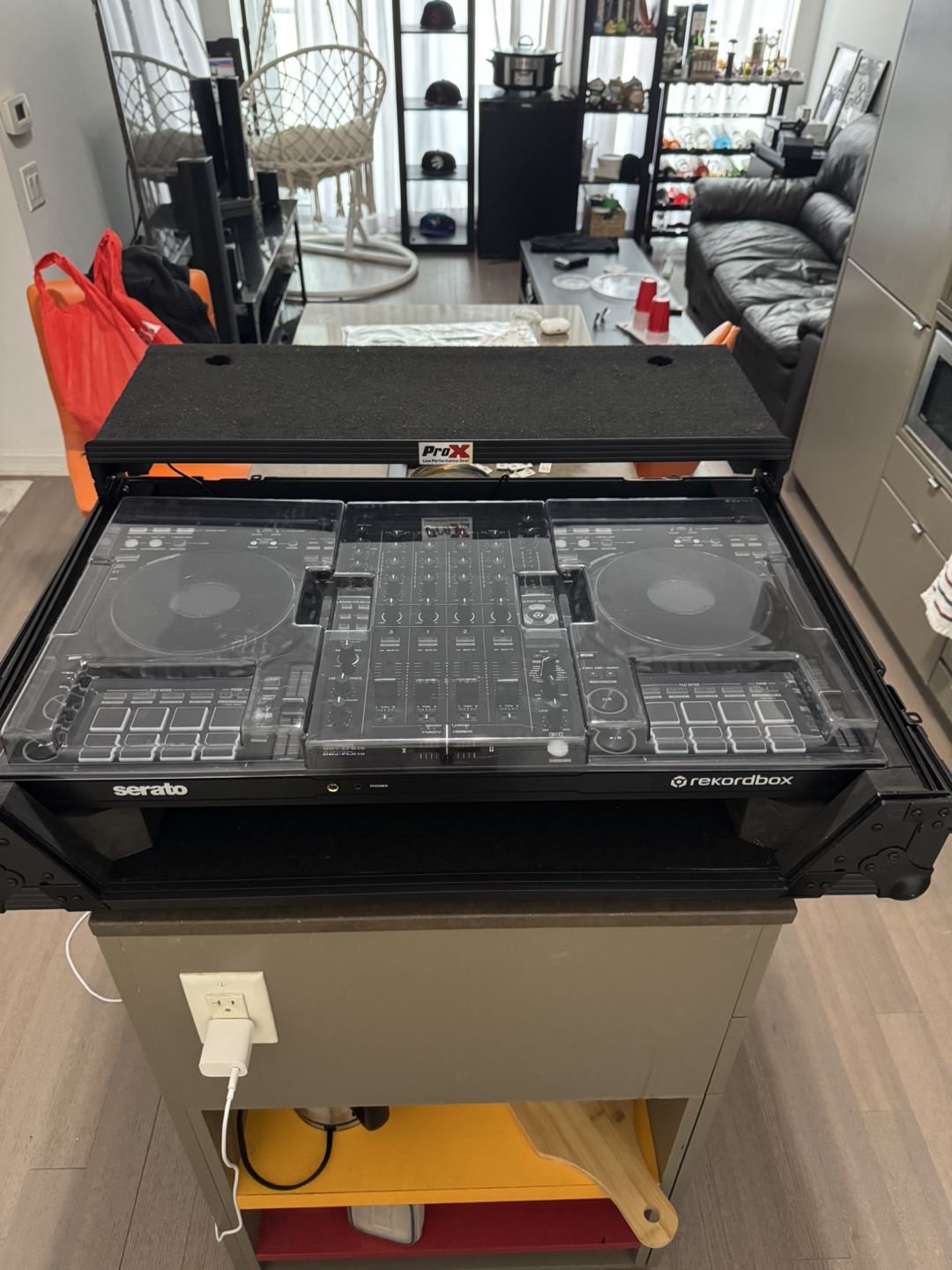 DDJ-FLX10 with decksaver + skins - photo 2