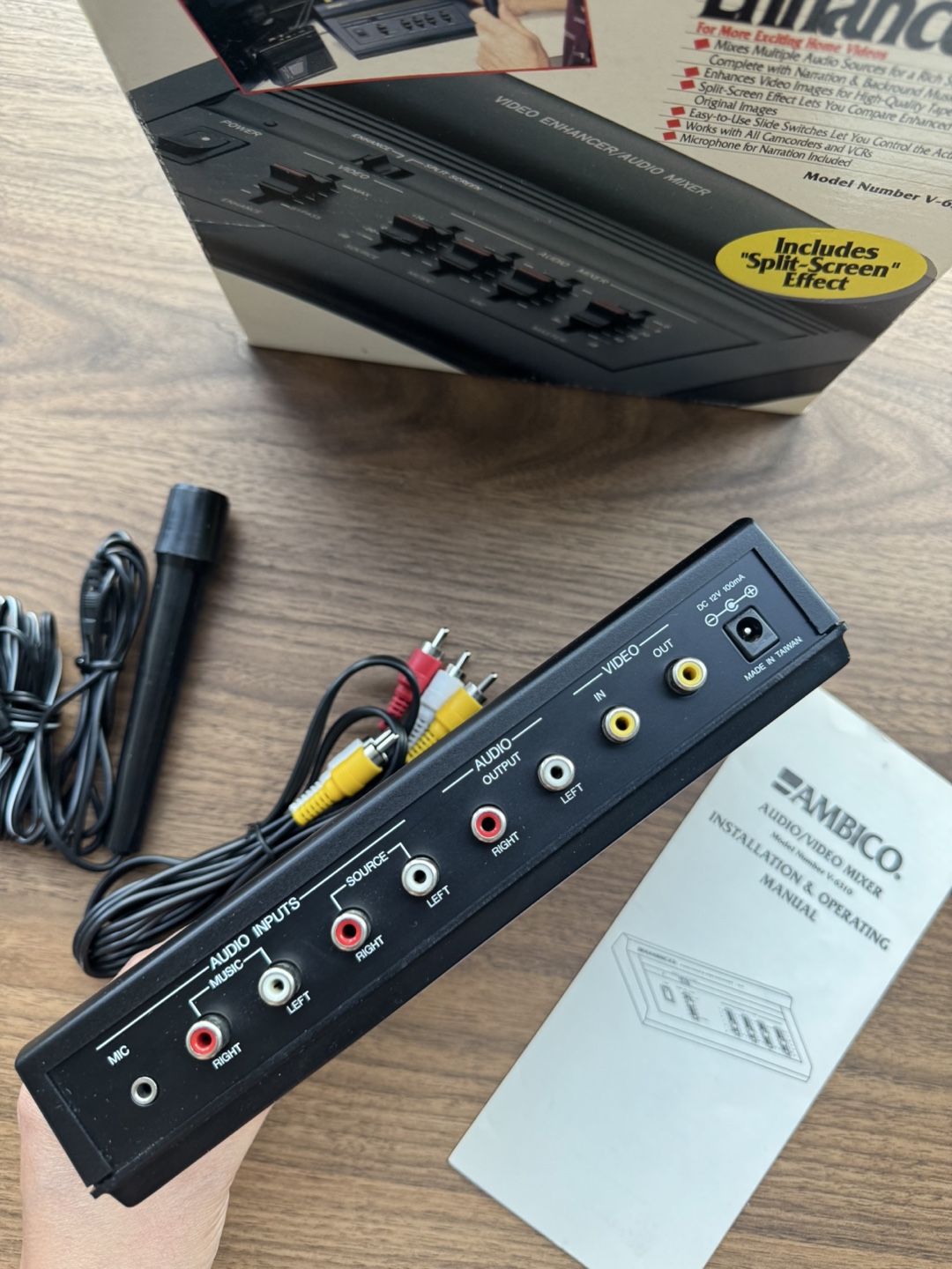 Ambico Audio/Video Mixer & Video Enhancer V-6210 - photo 2
