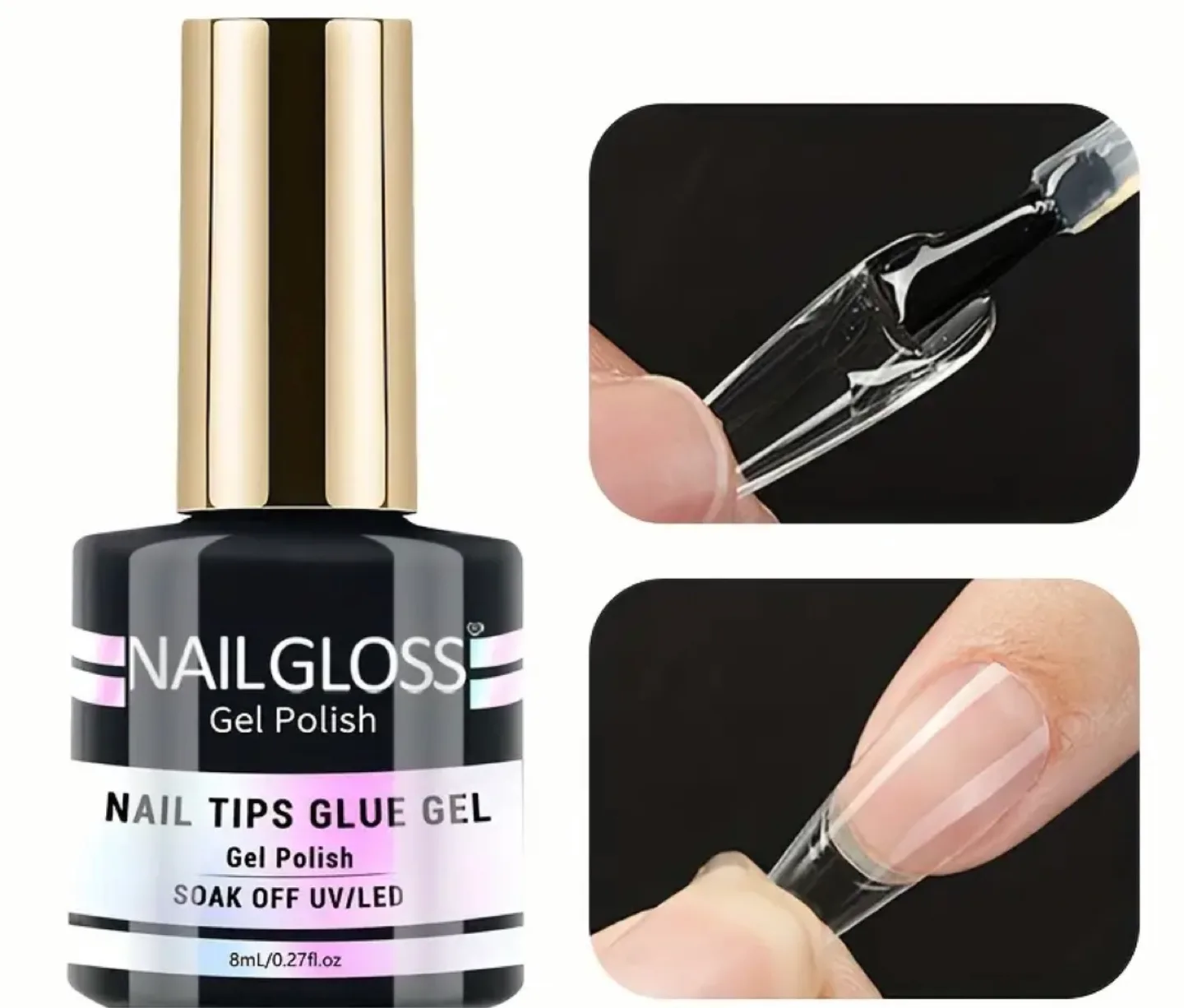 Nailgloss Nail Tips Glue Gel Polish thumbnail