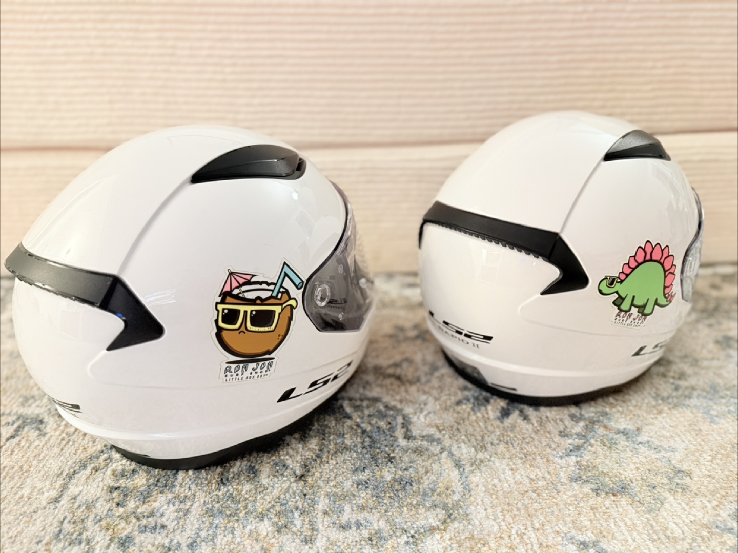 LS2 Rapid II White Motorcycle Helmet - photo 3