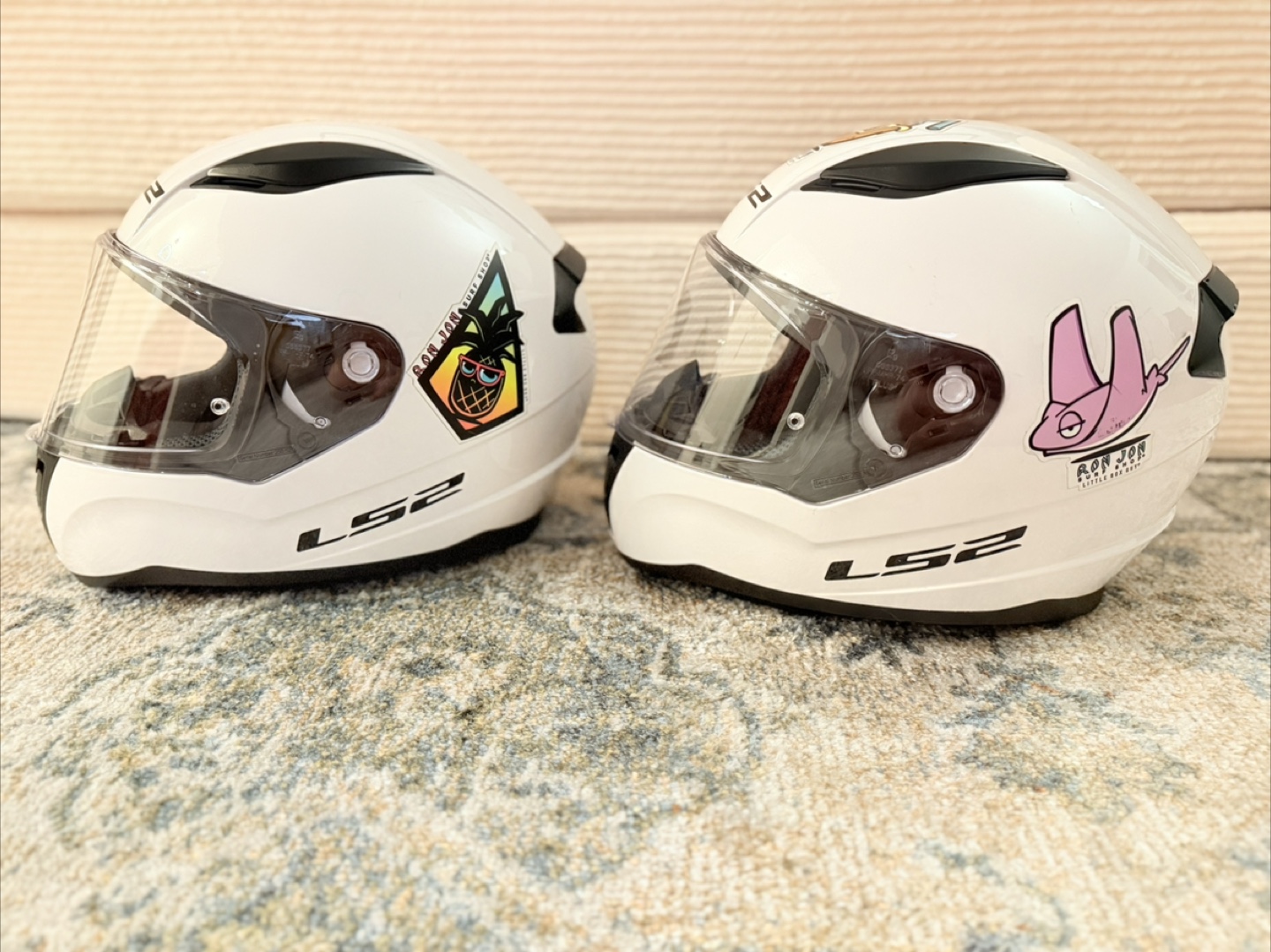 LS2 Rapid II White Motorcycle Helmet - photo 2