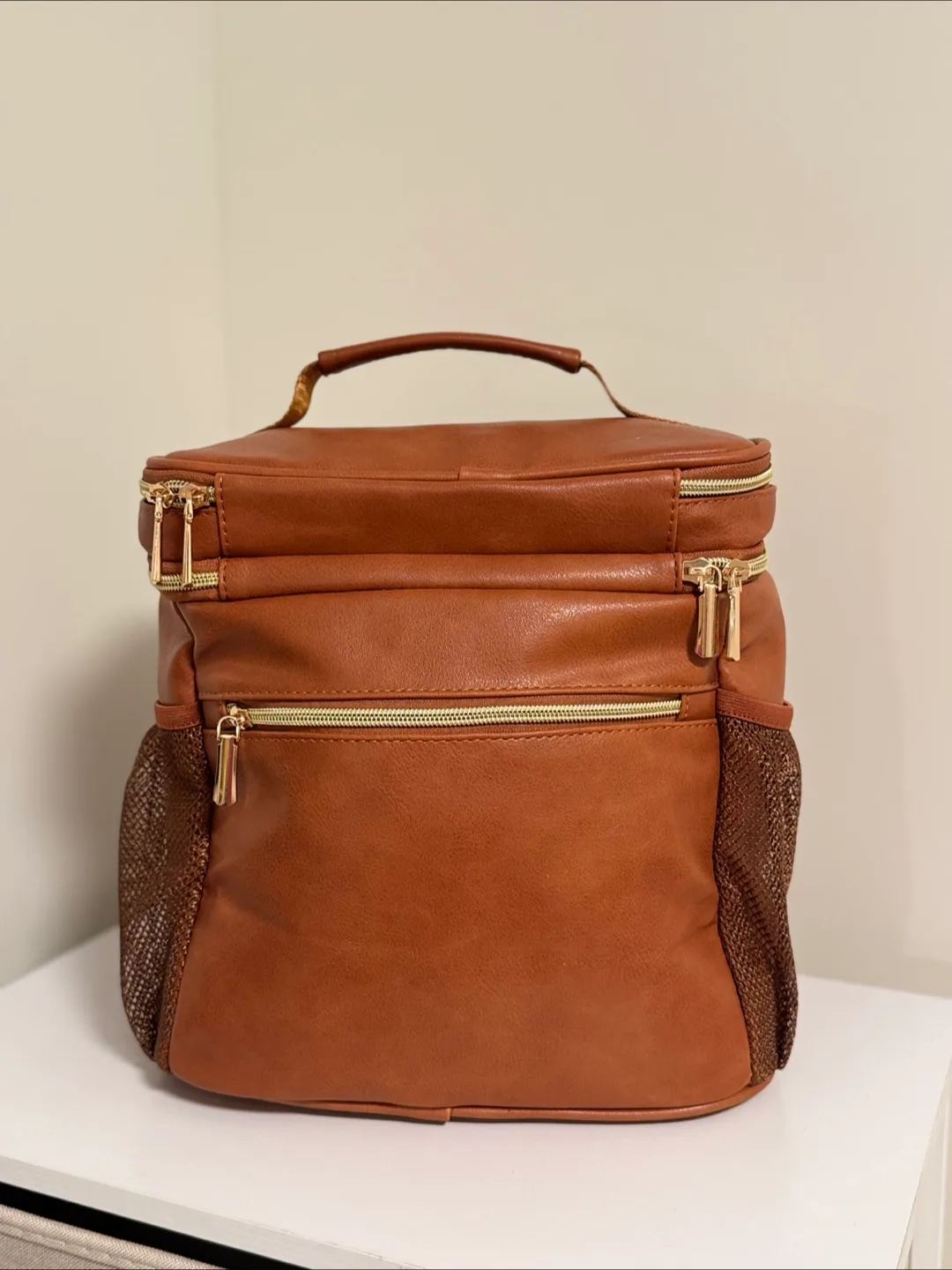 Tealari Brown Toiletry Bag thumbnail