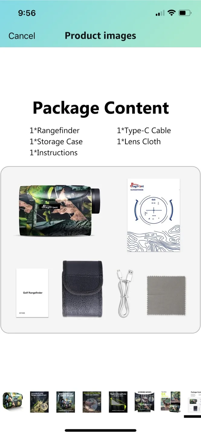 Range Finder BRAND NEW SEALED IN BOX image indicator(5)