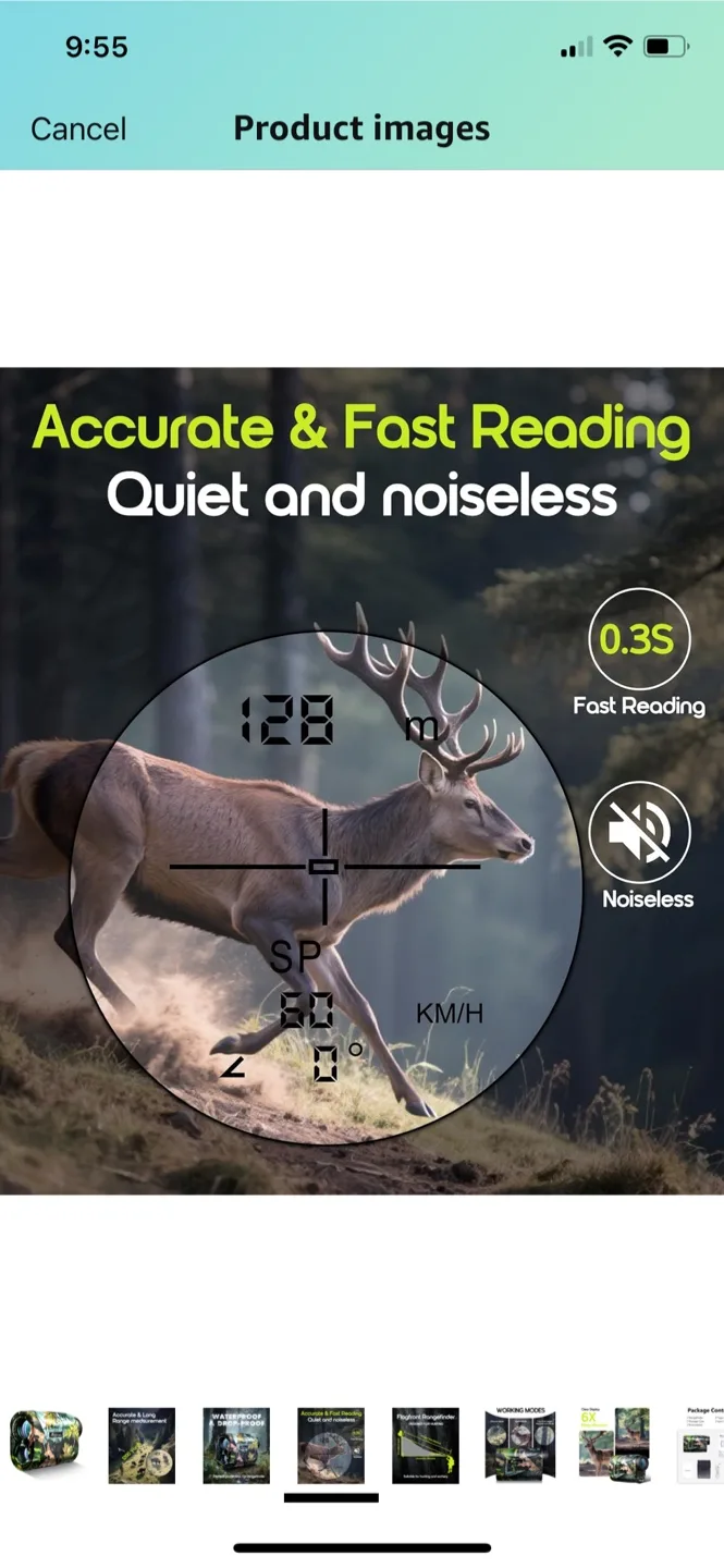 Range Finder BRAND NEW SEALED IN BOX image indicator(2)