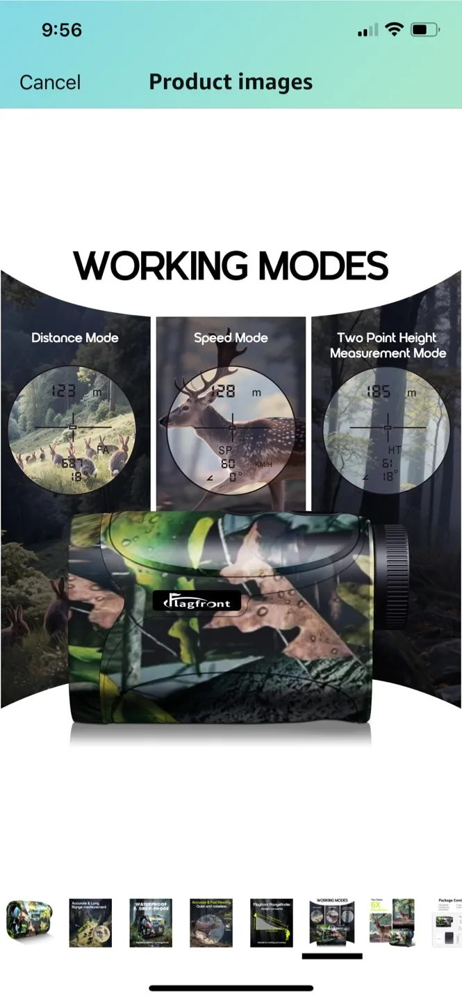 Range Finder BRAND NEW SEALED IN BOX image indicator(3)