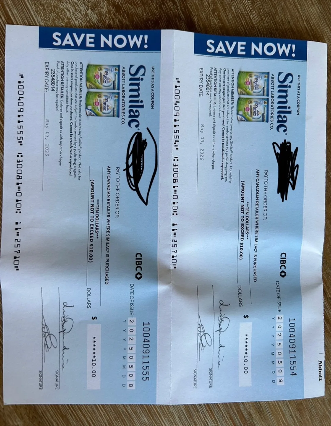 Similac $10 Coupon - 2 🧡 thumbnail