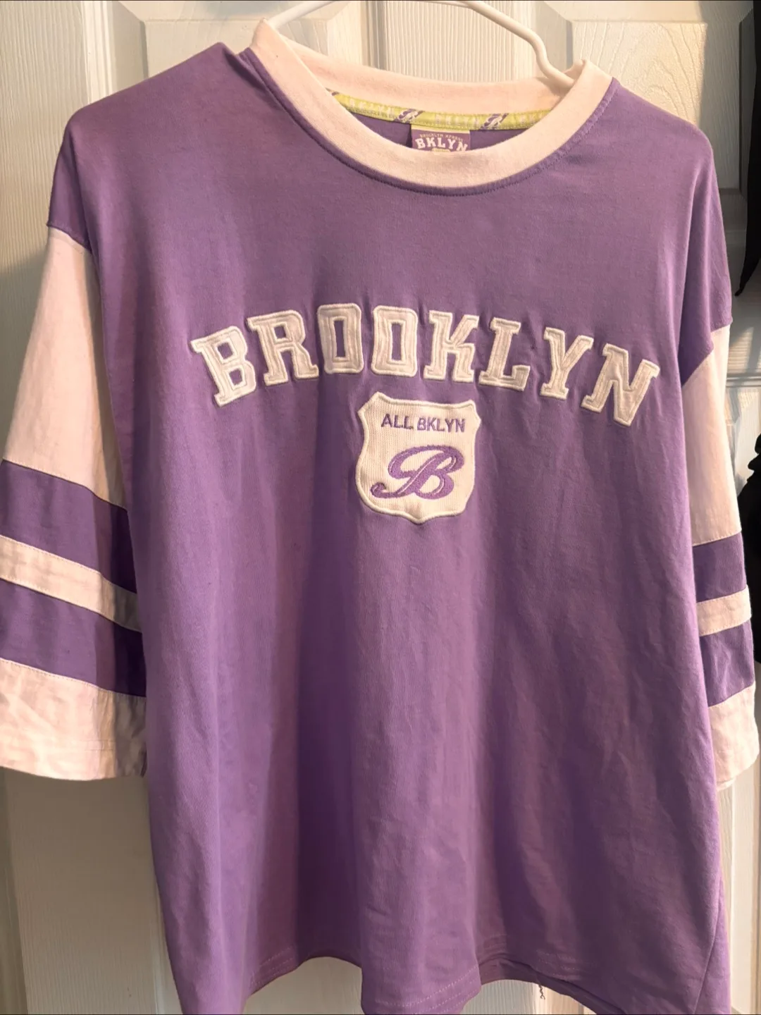 Brooklyn All Bklyn Purple T-Shirt thumbnail