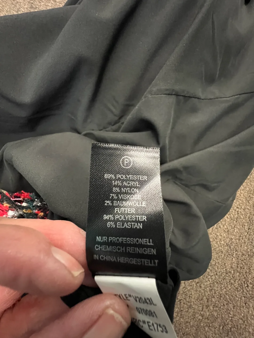 Maison Cinqcent Plaid Blazer - Size M image indicator(5)