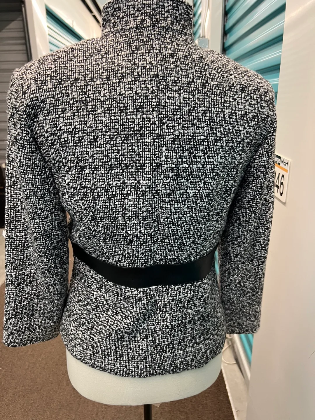 Spenser Jeremy Black & White Blazer - Size S image indicator(4)