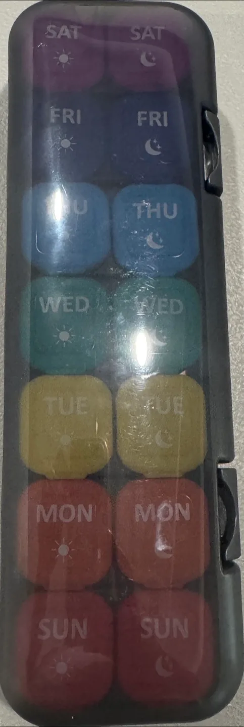 Fullicon Pill Organizer - Large Capacity image indicator(7)