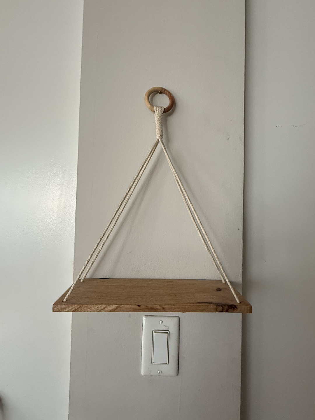 Macrame Hanging Shelf