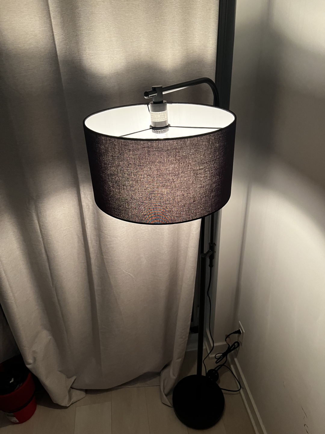 Bouclair Adjustable Floor Lamp - Black - photo 2