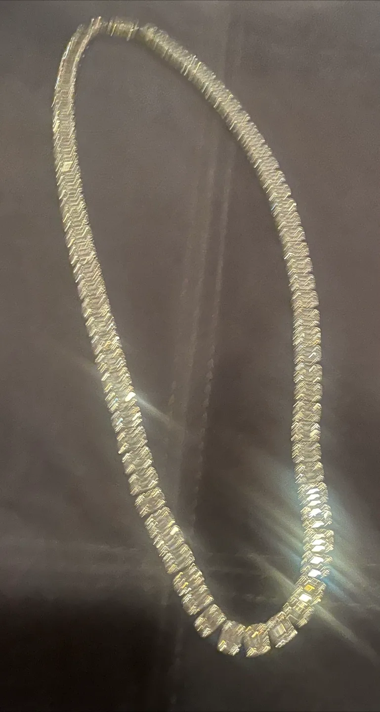 6iixice Tennis Chain Necklace image indicator(2)