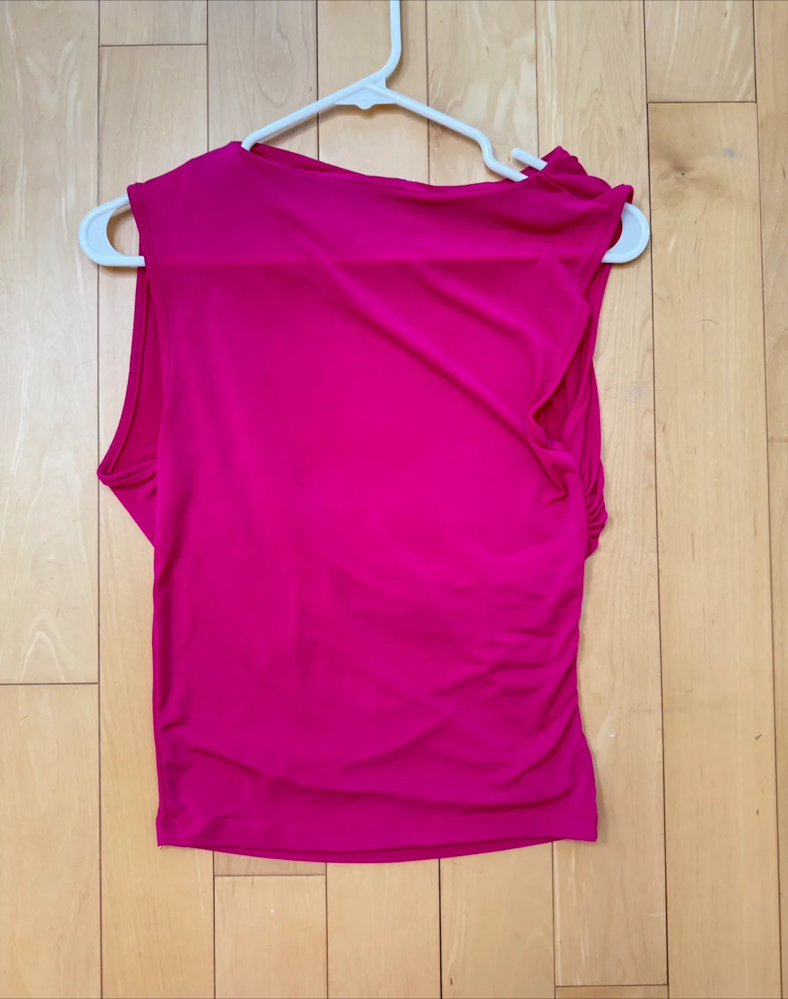 Fuchsia Ruched Top - Size Small/Medium image indicator(4)