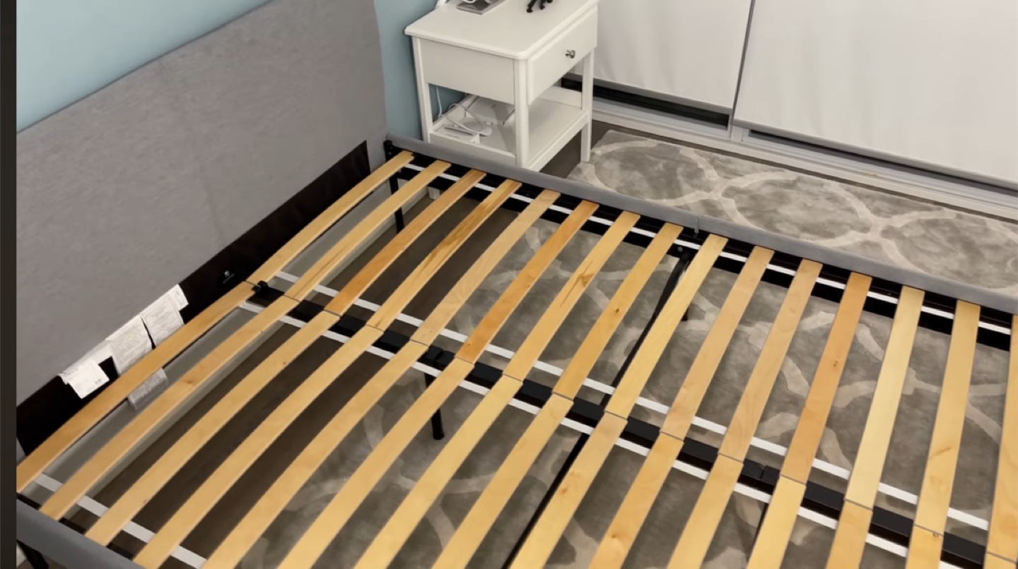 Bed Frame - Grey double