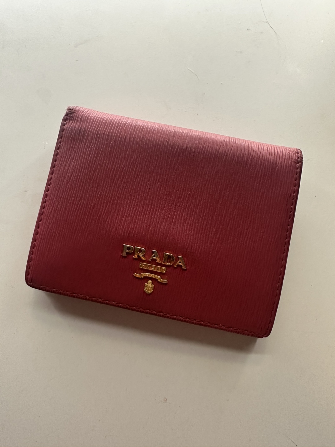 Prada Milano Leather Wallet