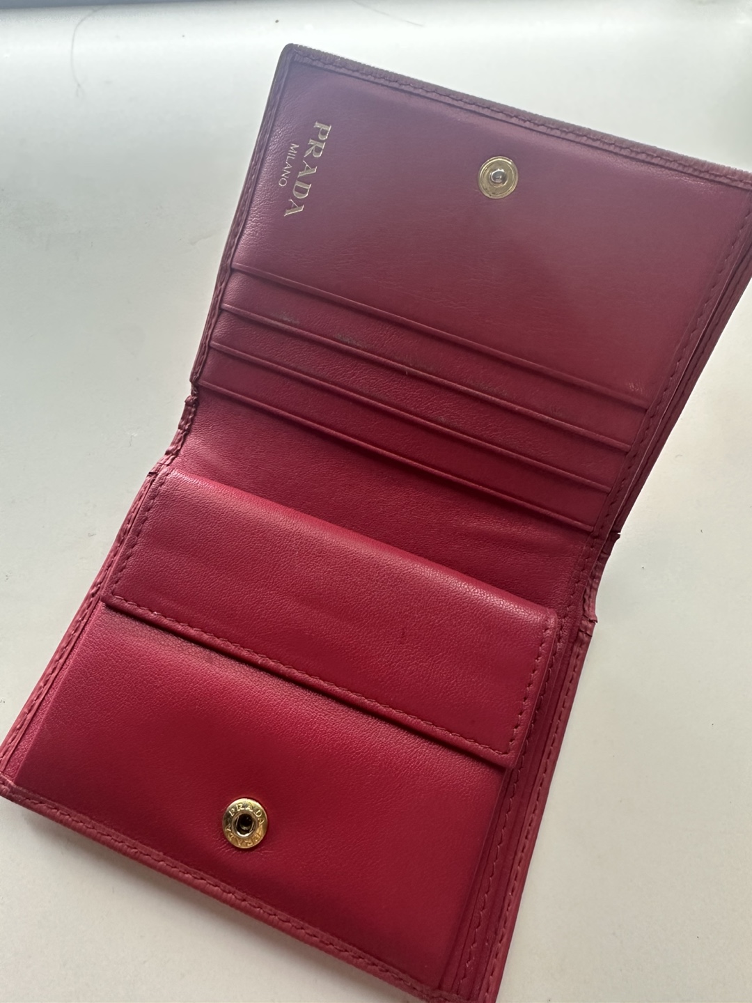 Prada Milano Leather Wallet - photo 2