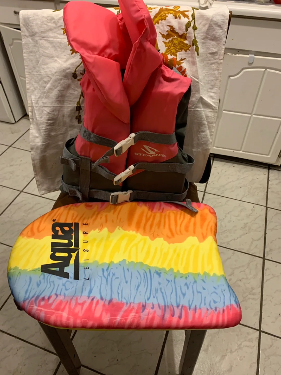Child Life Jacket and swimming board, obo thumbnail