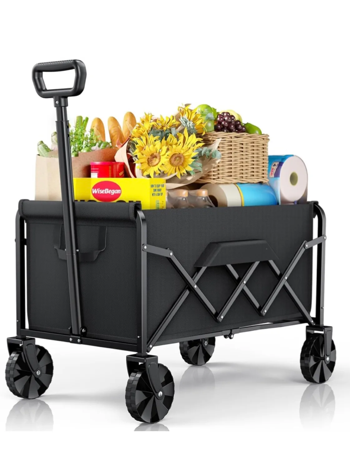 New Folding Wagon Black thumbnail