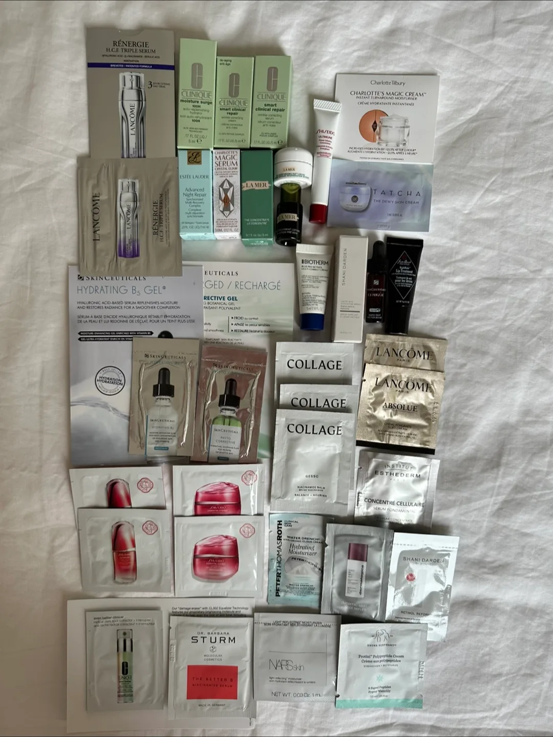 Unused Luxury Skincare Samples 36 pieces thumbnail