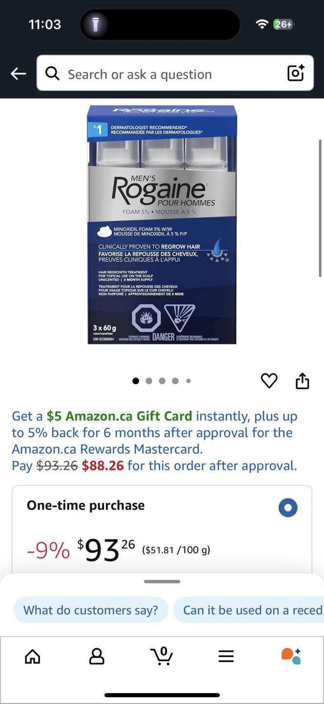 Rogaine Foam 2 Month Supply