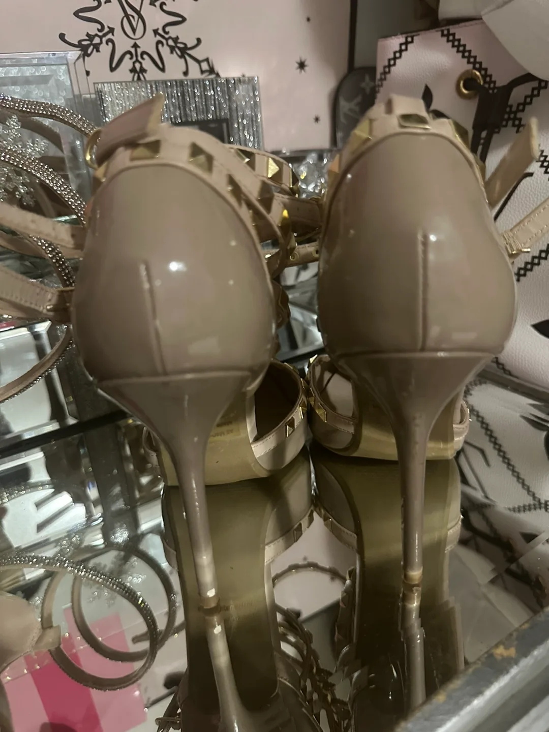 Bella Diva Studded Heels image indicator(2)