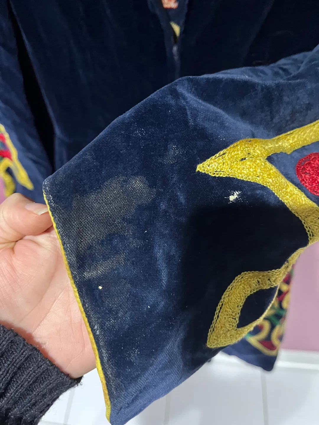 Vintage Velvet Dress image indicator(5)