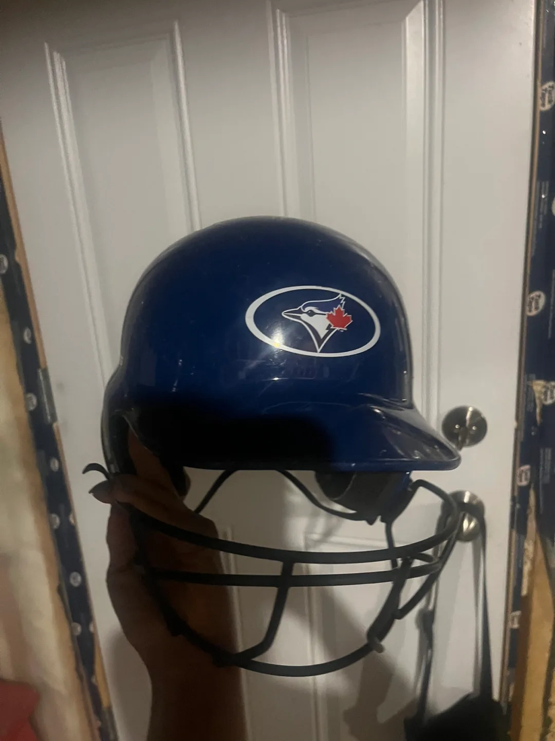 Rawlings Blue Jays Baseball Helmet, Size 6 1/4 - 6 5/8 thumbnail