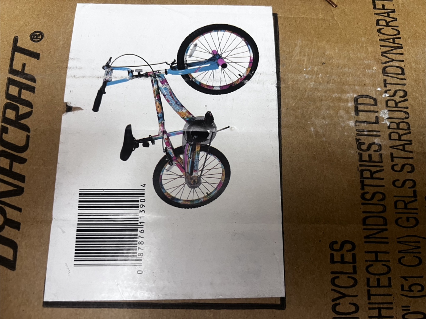 Dynacraft Starburst 20" Girls Bike (51cm)