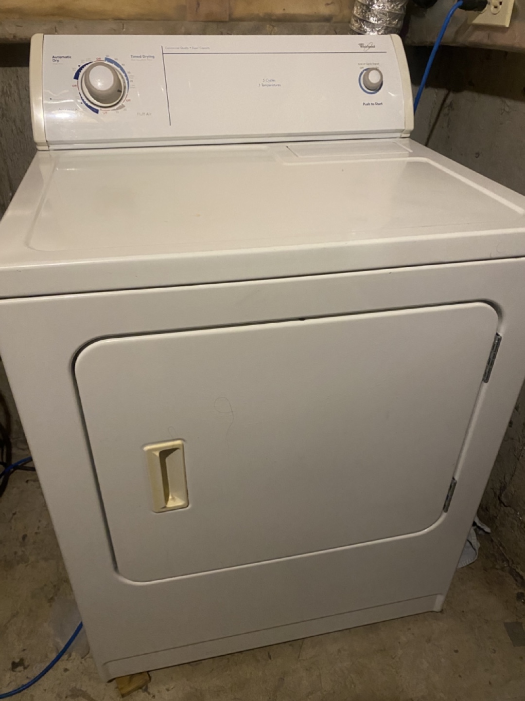 Whirlpool Super Capacity Washer& Dryer