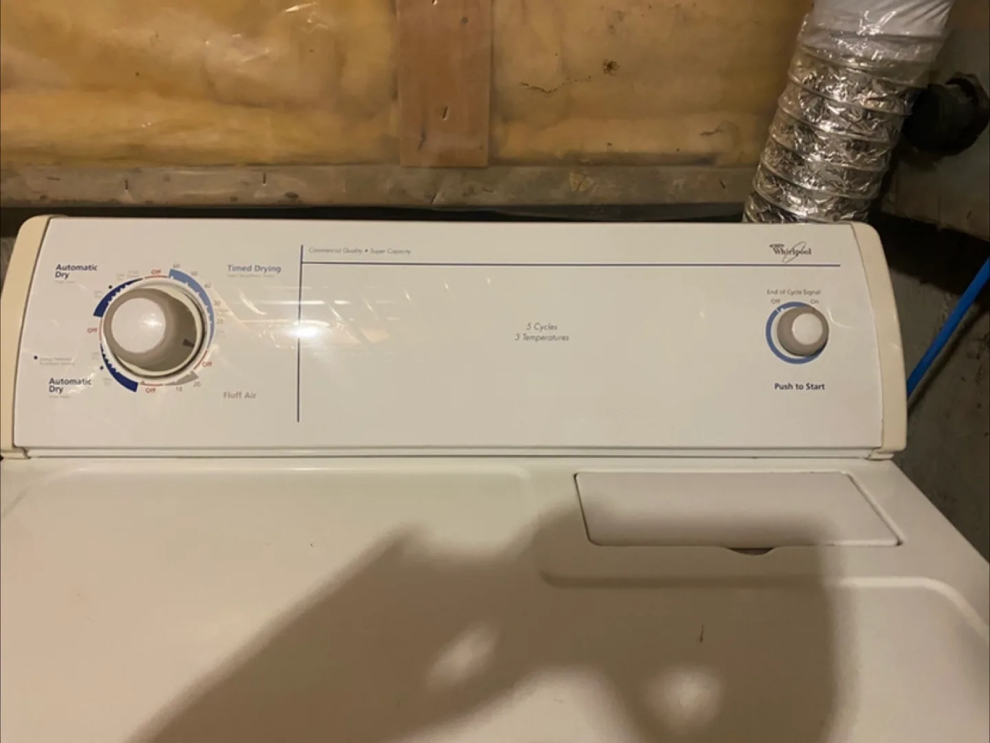 Whirlpool Super Capacity Washer& Dryer image indicator(4)