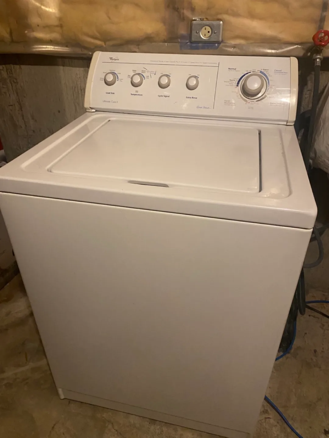 Whirlpool Super Capacity Washer& Dryer image indicator(5)