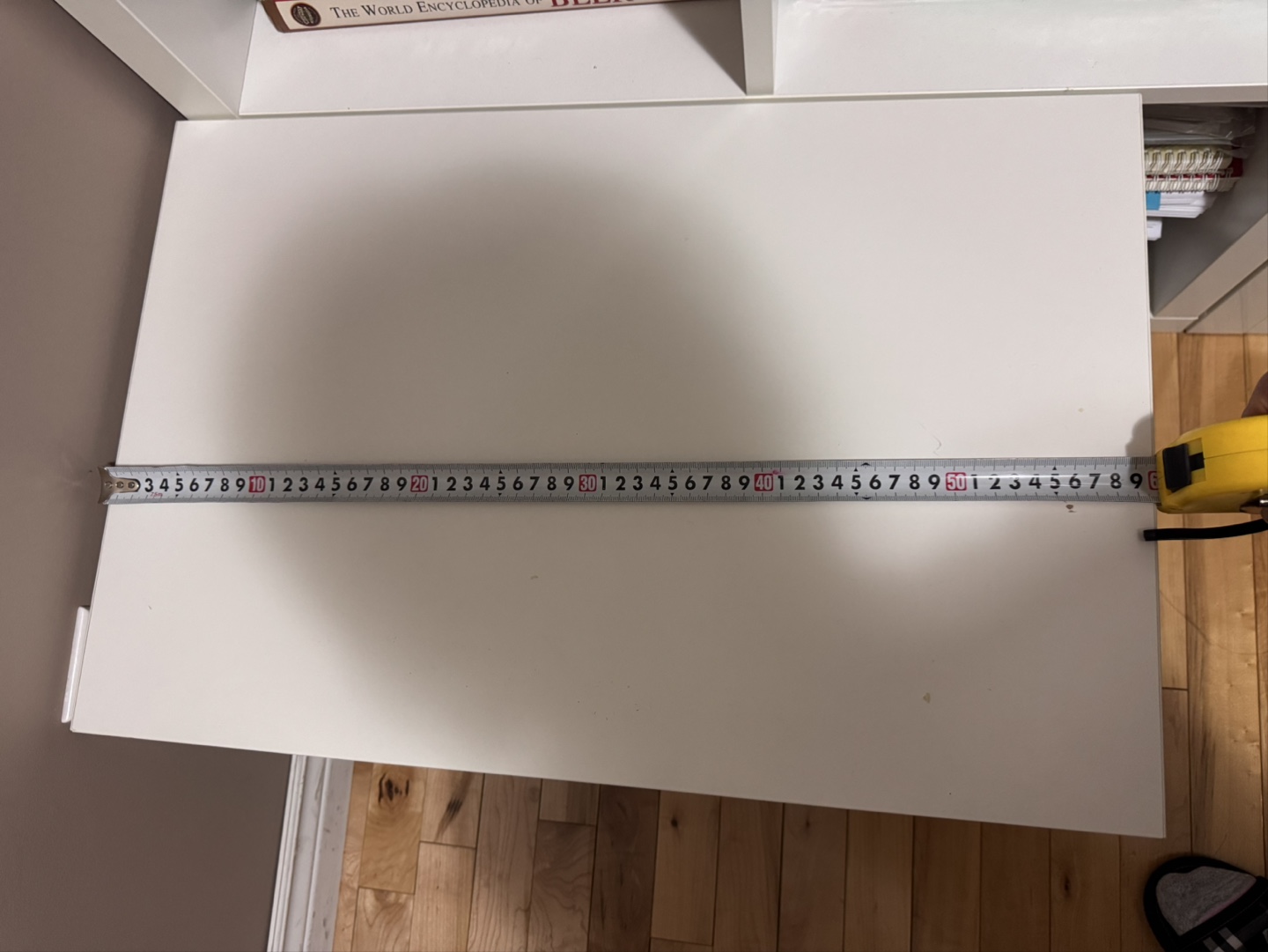 White Shelf Unit - 60cm x 40cm x 39cm - photo 2