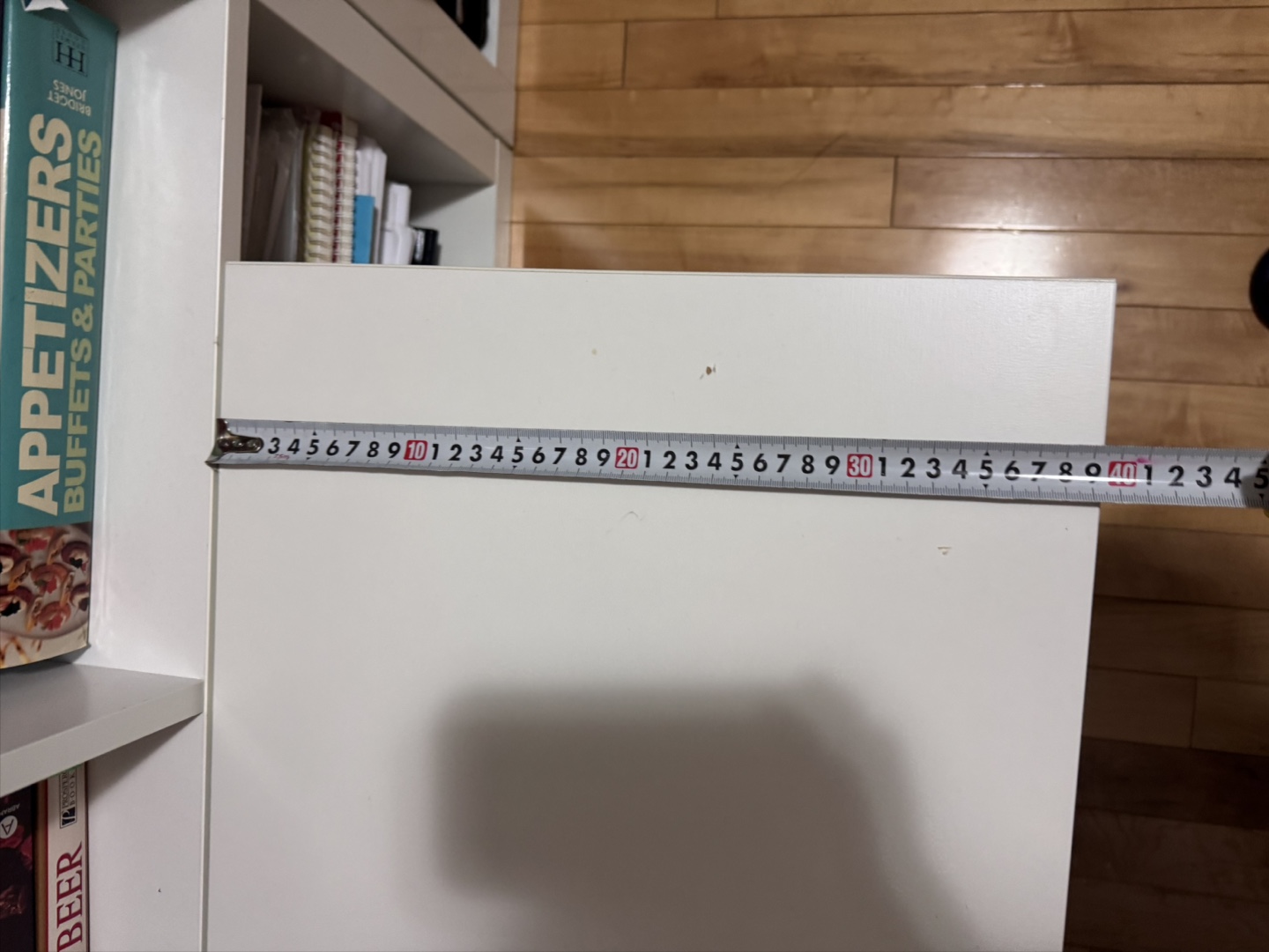 White Shelf Unit - 60cm x 40cm x 39cm - photo 3