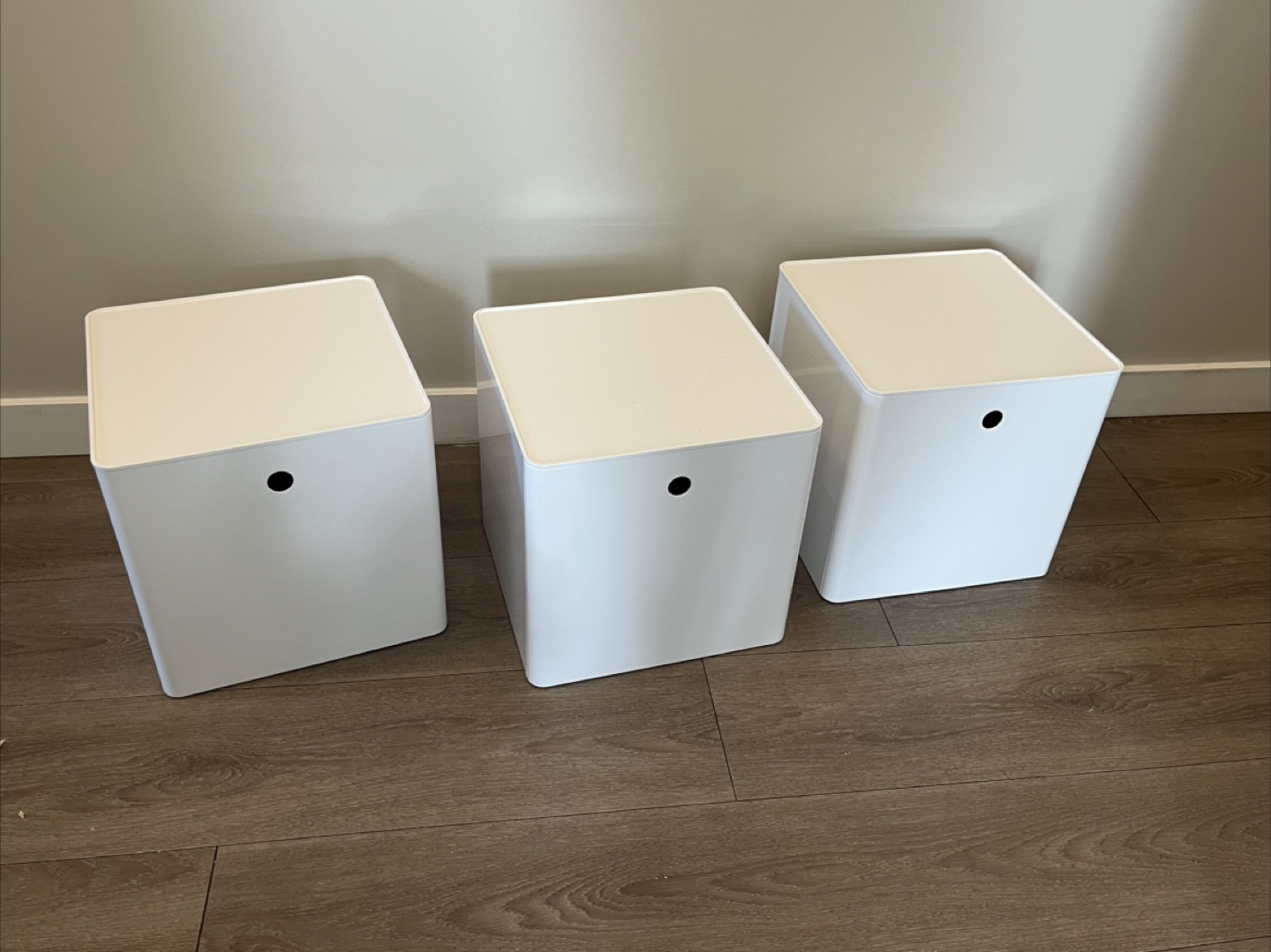 IKEA Kuggis Storage Box with Lid, White