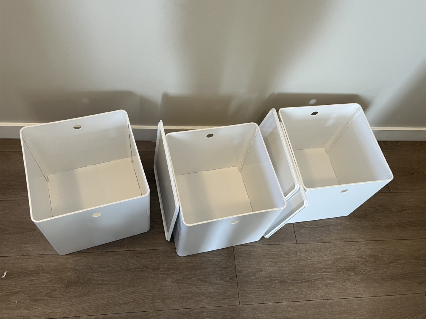 IKEA Kuggis Storage Box with Lid, White - photo 2