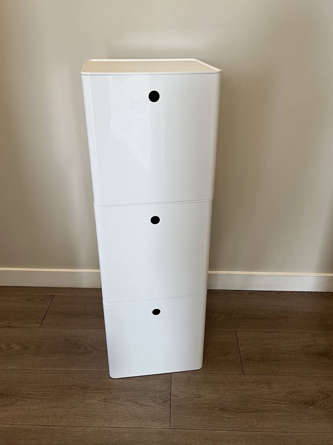 IKEA Kuggis Storage Box with Lid, White - photo 3