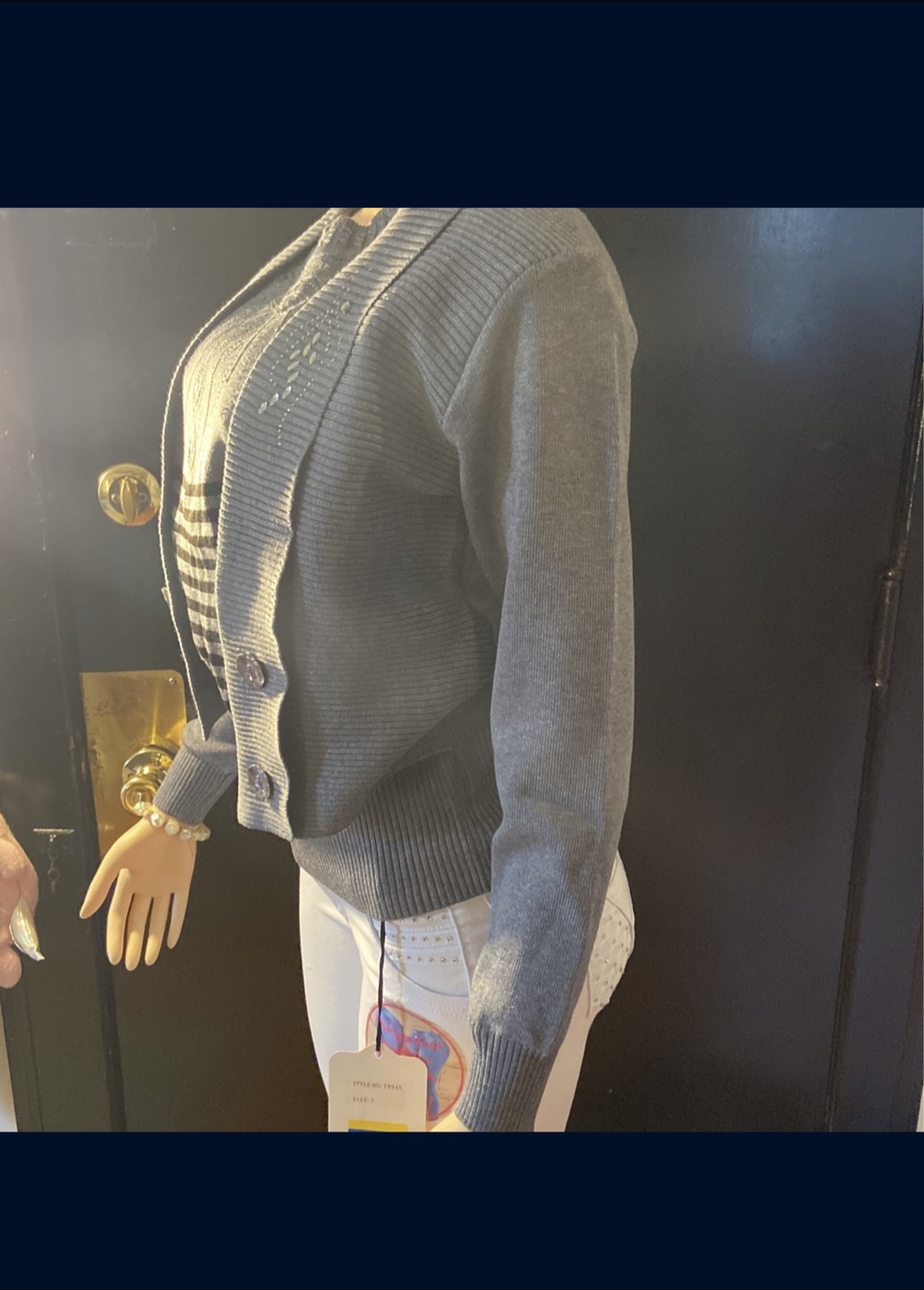 Gray Cardigan top - photo 5
