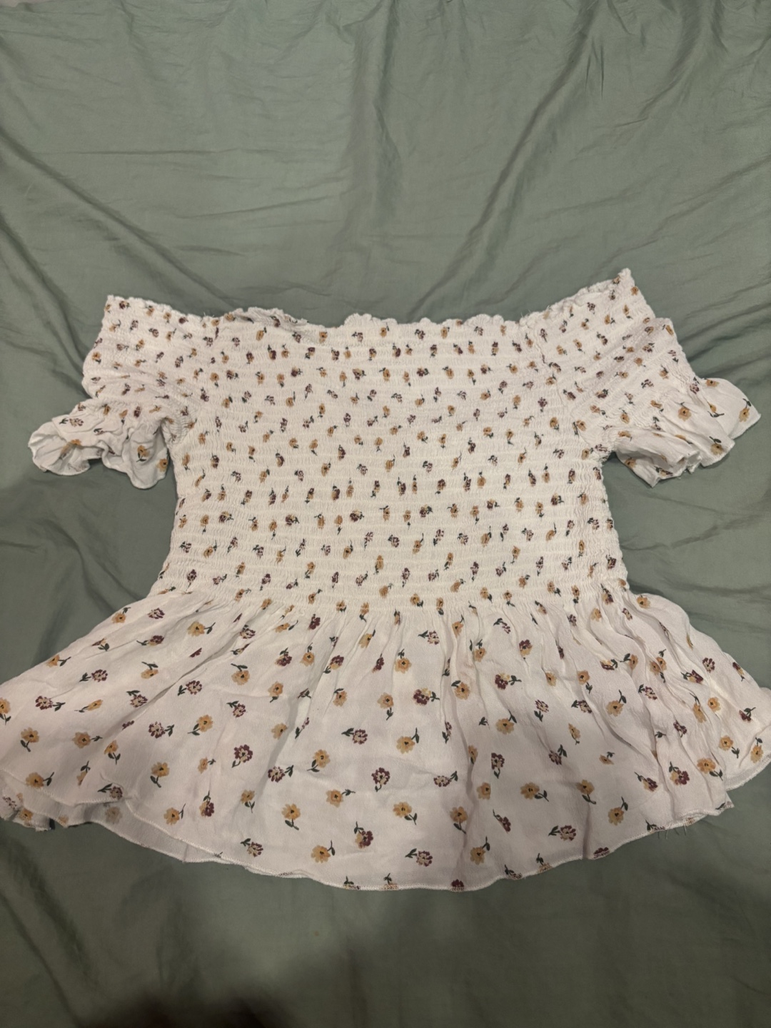 Rebellion Floral Print Top
