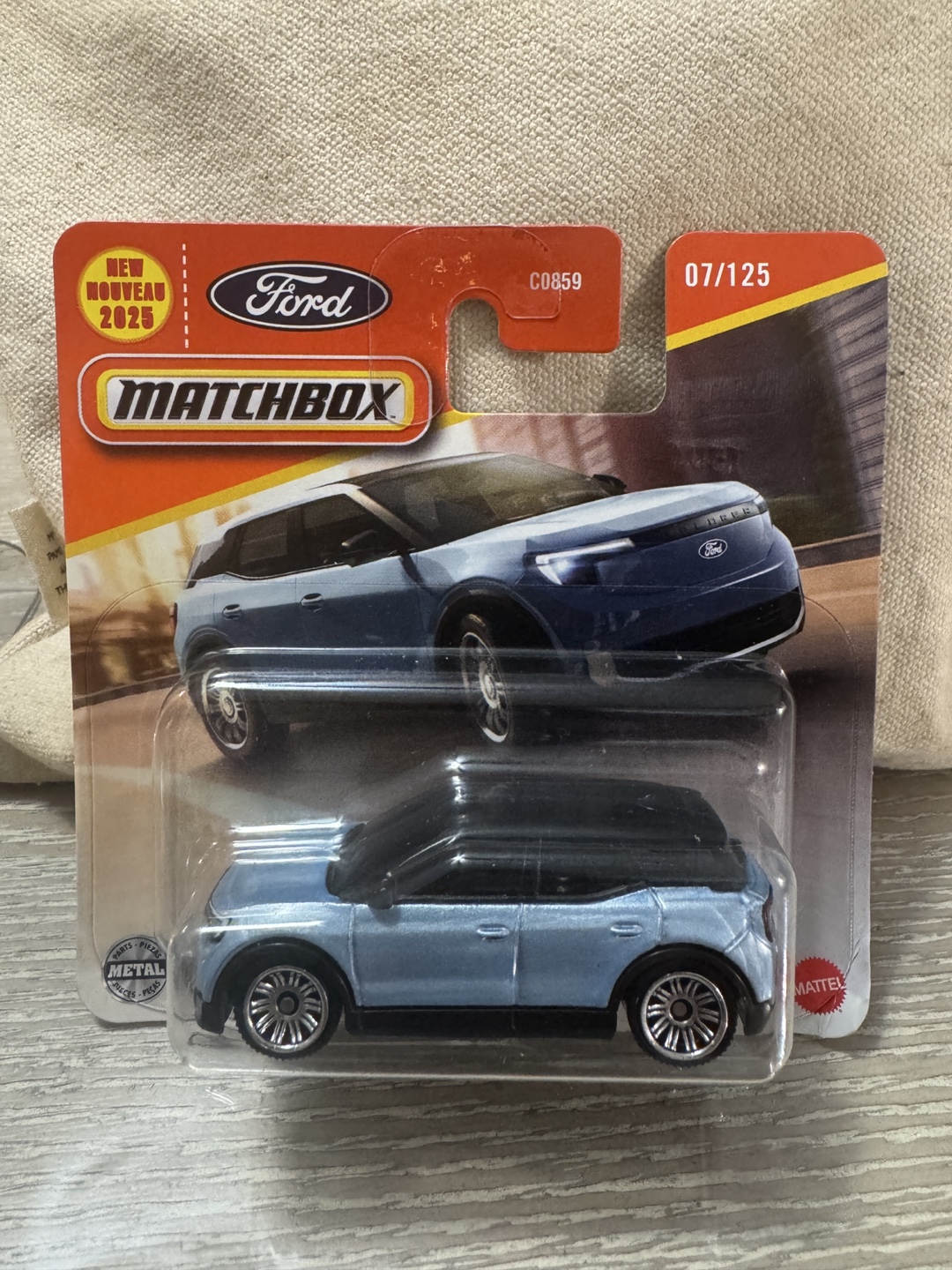 New 2025 Ford Matchbox Car 07/125