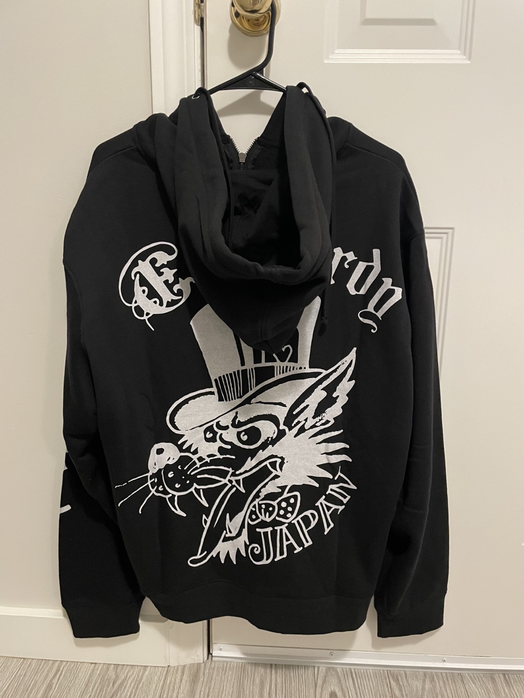 Ed Hardy Black Zip-Up Hoodie XL - photo 4
